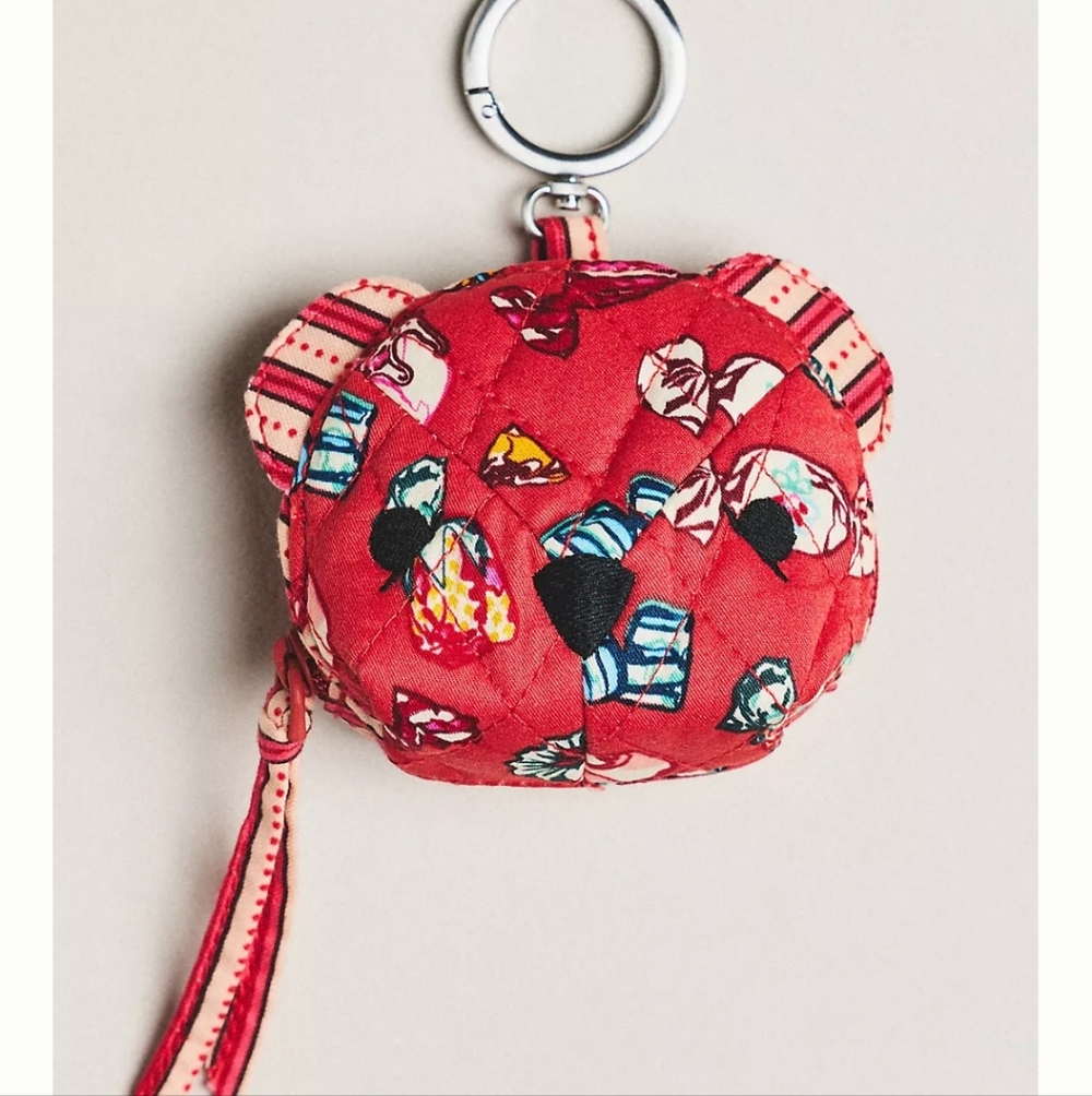 Vera Bradley x Anthropologie Classic Mini Bear Bag Charm - Picture 5 of 6